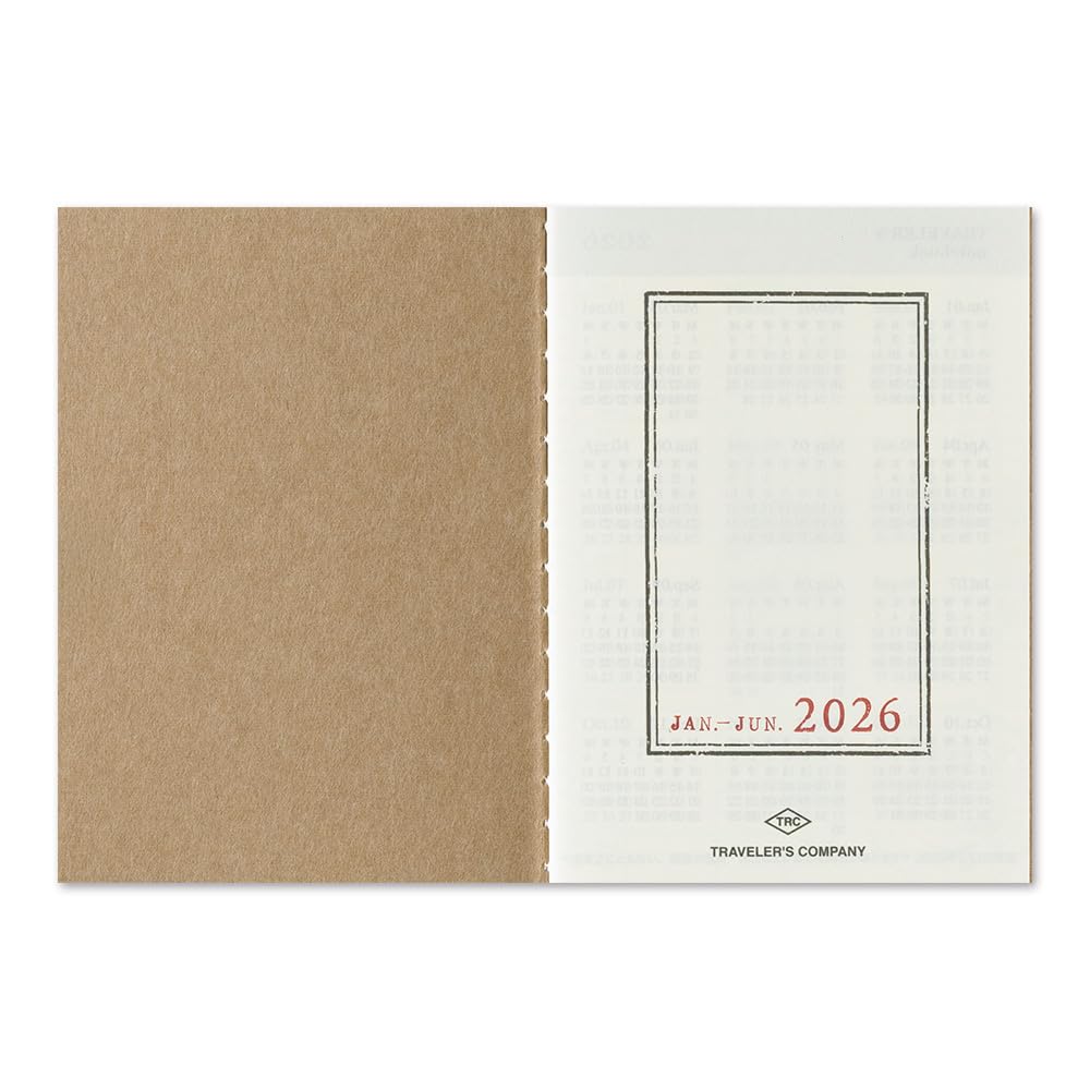 Notebook Planner Refill 2026 Passport Size Weekly 14498006 January Traveler's (Starts 2026)