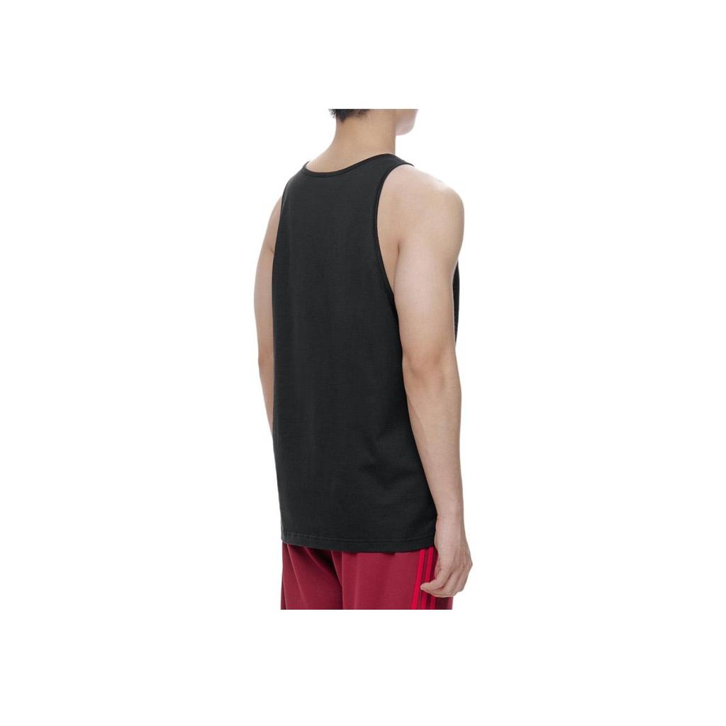 Adidas Originals Trefoil Sports Tank Top Men Tops Black FU6005