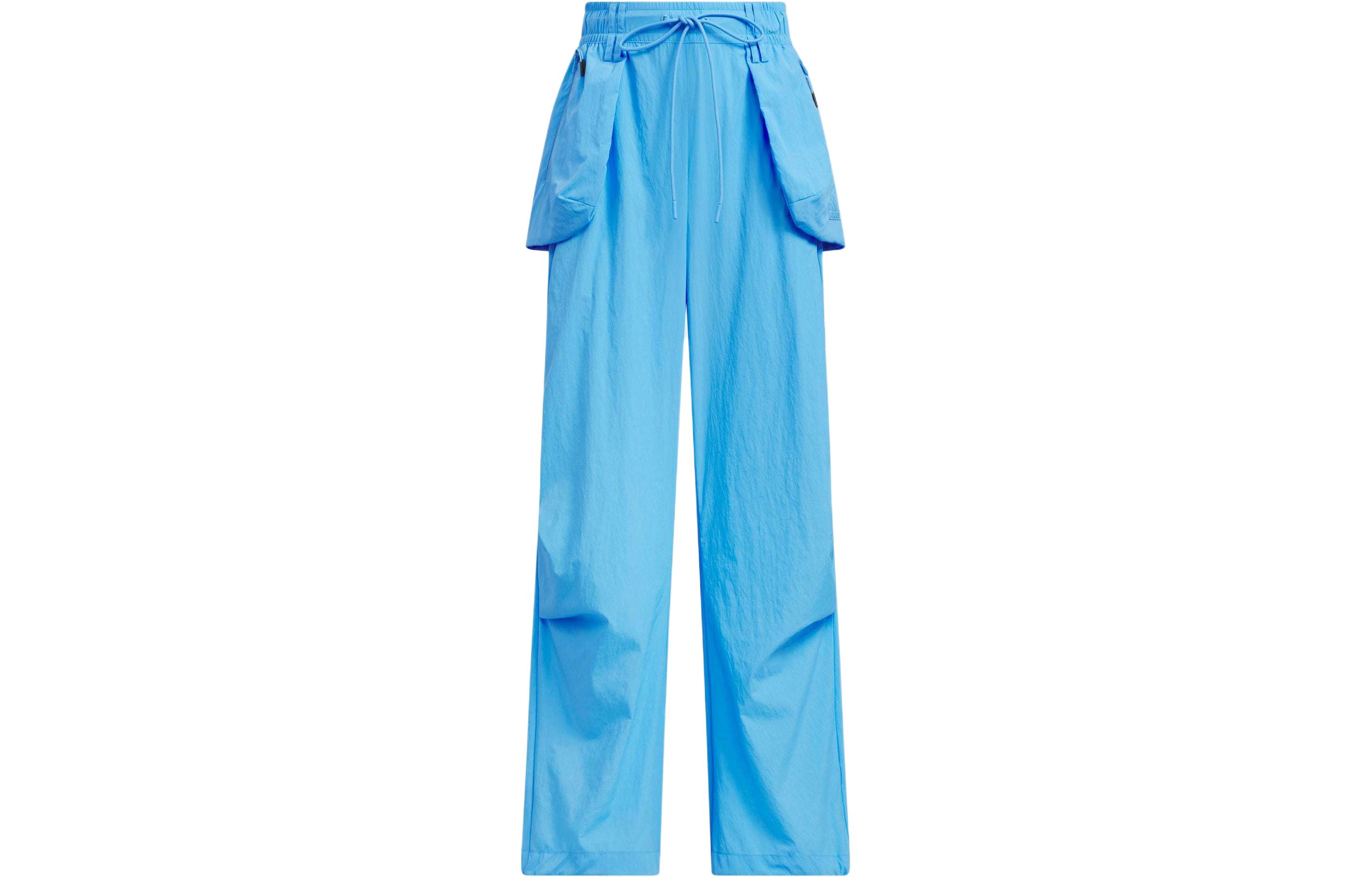 Adidas PARACHUTE TRACKSUIT BOTTOMS Casual Pants Women s Blue JJ1580 L