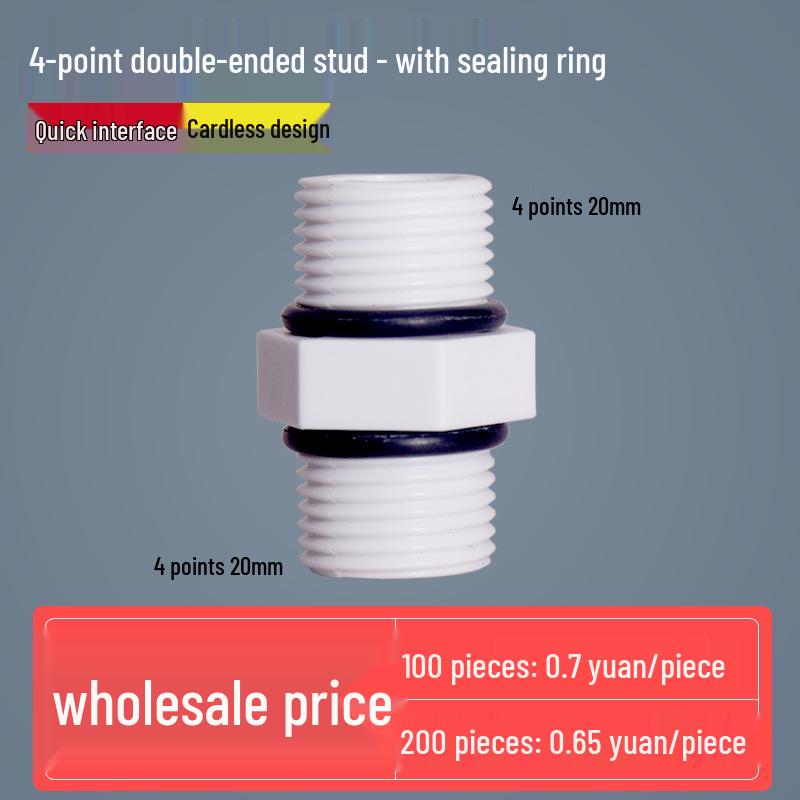 Three-Way Ball Valve Quick Connector for Water Purifier