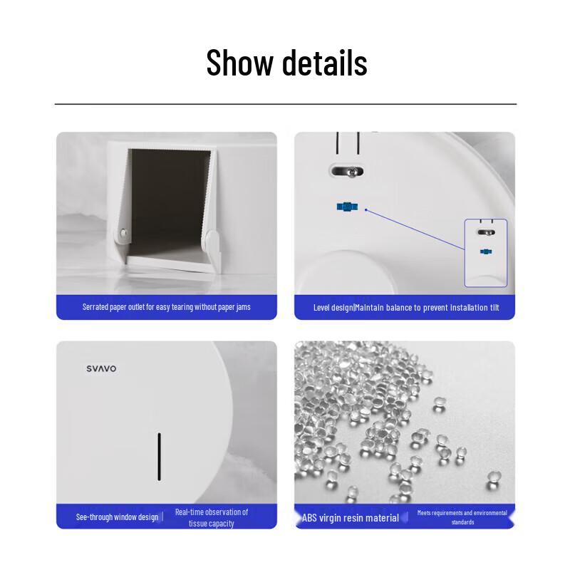 SVAVO Wall-Mounted Large Roll Tissue Dispenser