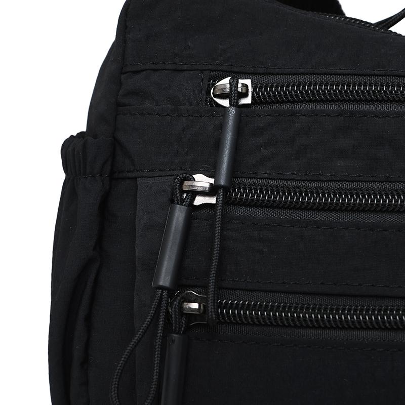 Women's Multi-Compartment Crossbody Bag Mother Bag Large Capacity Lightweight Commuter Shoulder Bag