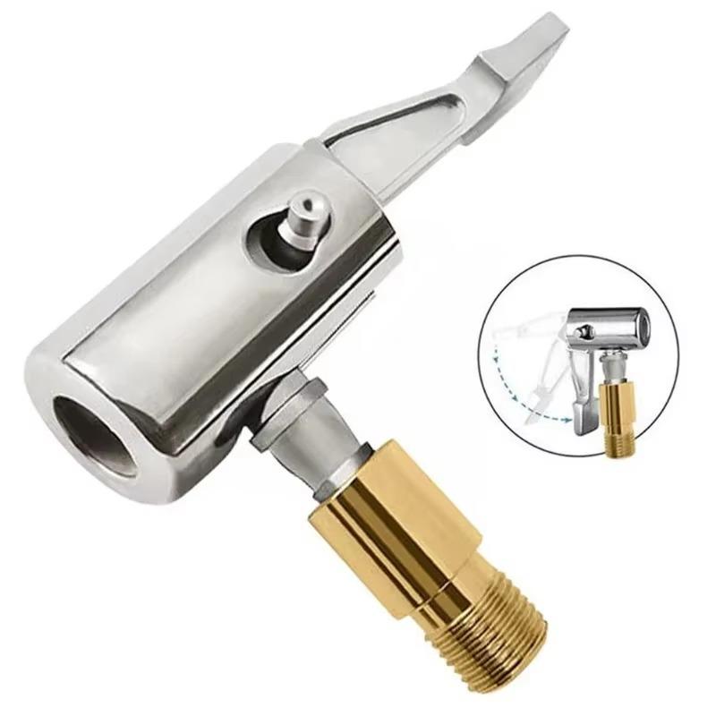 10 20 40 60cm Car Tire Inflator Hose Inflatable Air Pump Extension Tube Adapter Twist Tyre Connection Locking Air Chuck