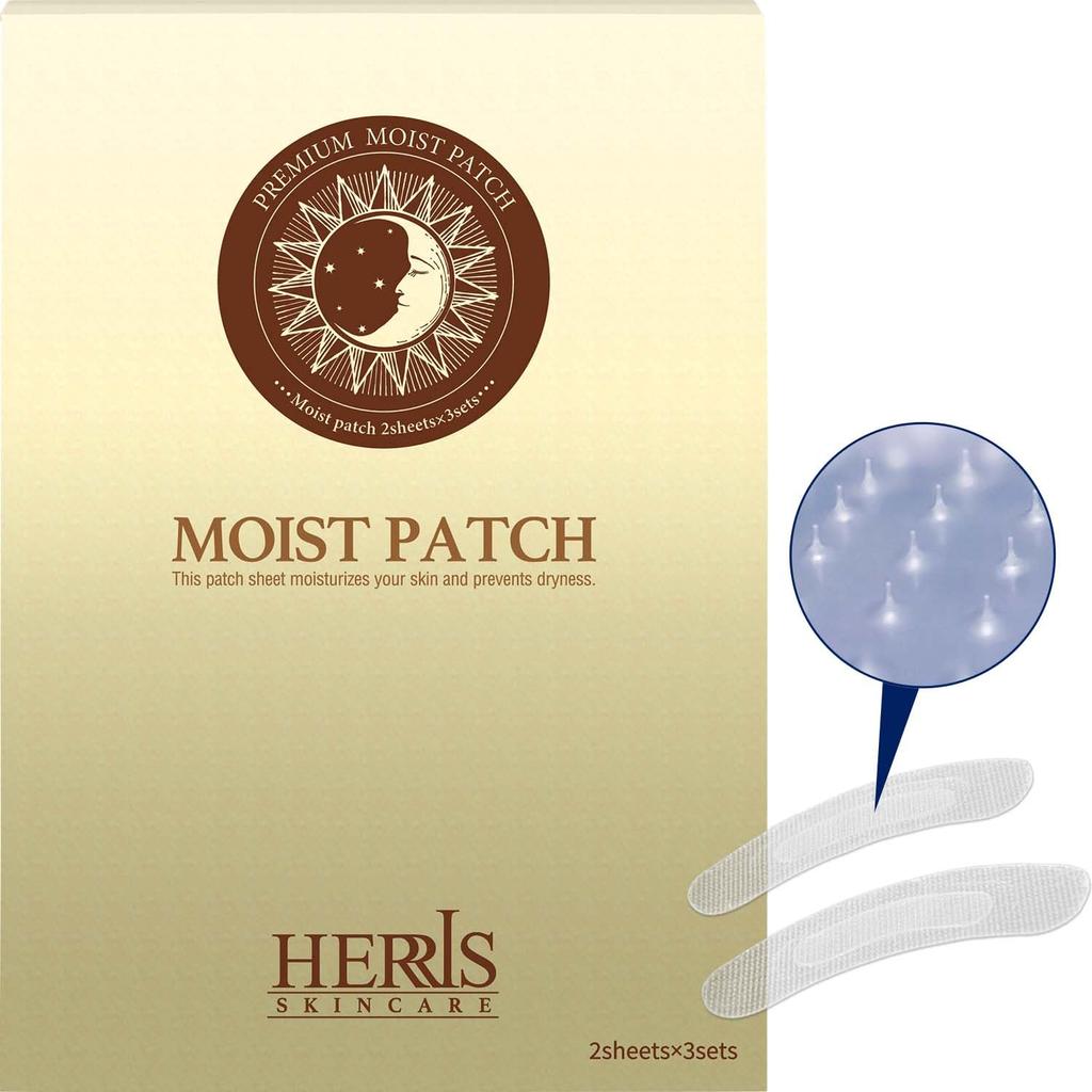 Haris Moist Patches Sheets X 3 Microneedle Proteoglycan Deep with Needle Serum (2 Sets) - Under-Eye Patches, Penetration, Sheet-Shaped,
