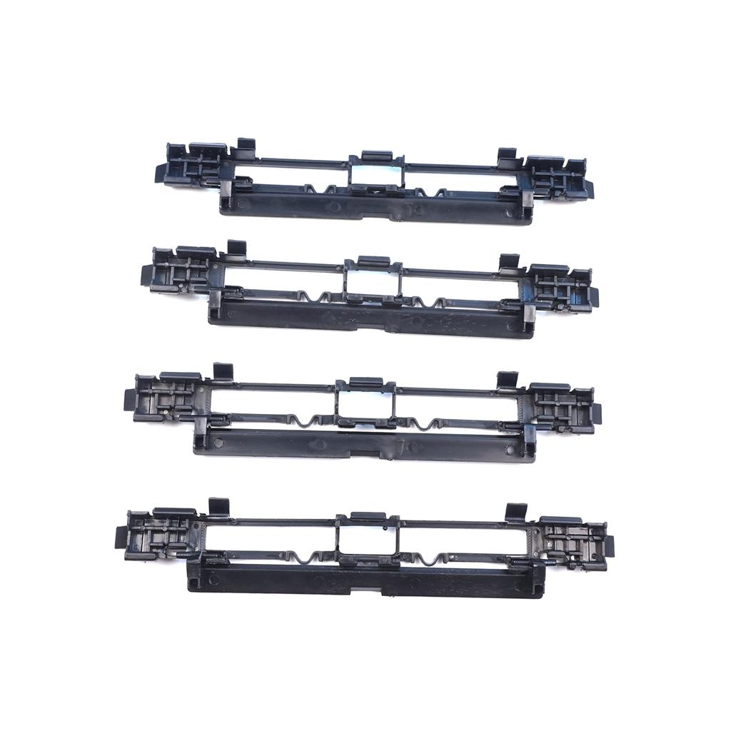 ESR537-1 4 Pieces Roof Rail Trim Strip Carrier Cover Rack Plug Lid for Vauxhall Opel Astra H 2004-2014 Zafira B 2005-2015 5187877 5187878