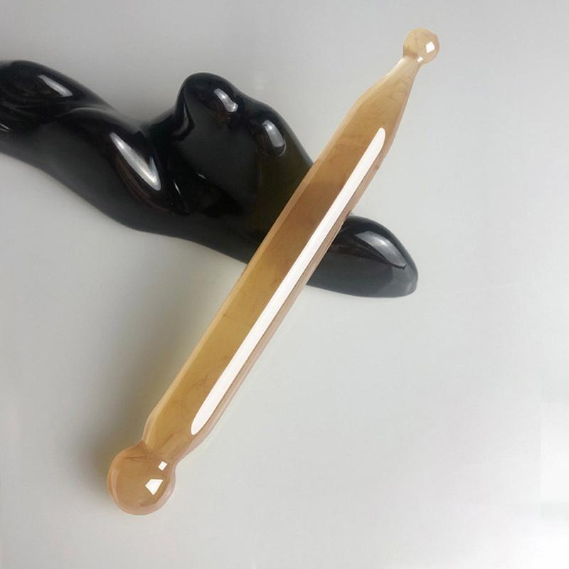 1Pcs Natural Jade Stick Stone Gua Sha Facial Massage Acupunctur Point Pen Chinese Medicine Guasha Beauty Messager Tool