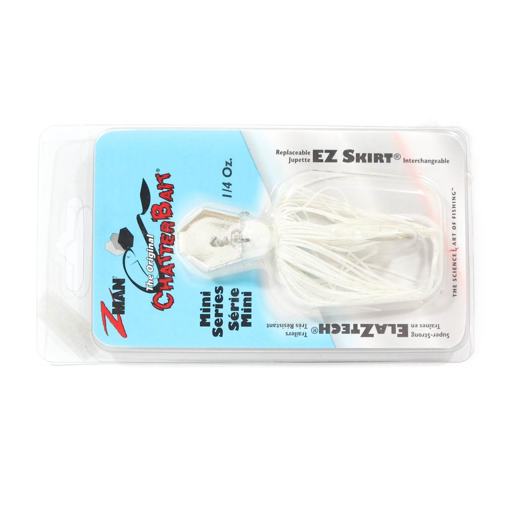 Zman Przynęta Chatterbait Mini 1/4 oz Tonąca Biała (0211)