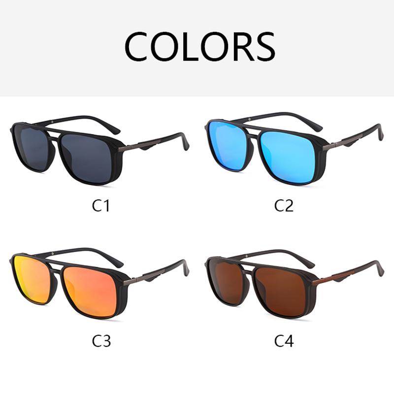 Retro Double Bridge Goggles For Men And Women Trendy Minimalist Sun Eyeglasses Retro Trend For Outdoor Use Driving Lady Man Shade UV Protection 400
