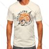 Men's Tiger Printed Vintage T-shirt Sport 100% Cotton Funny Tees for Men Women Sportswear Tops