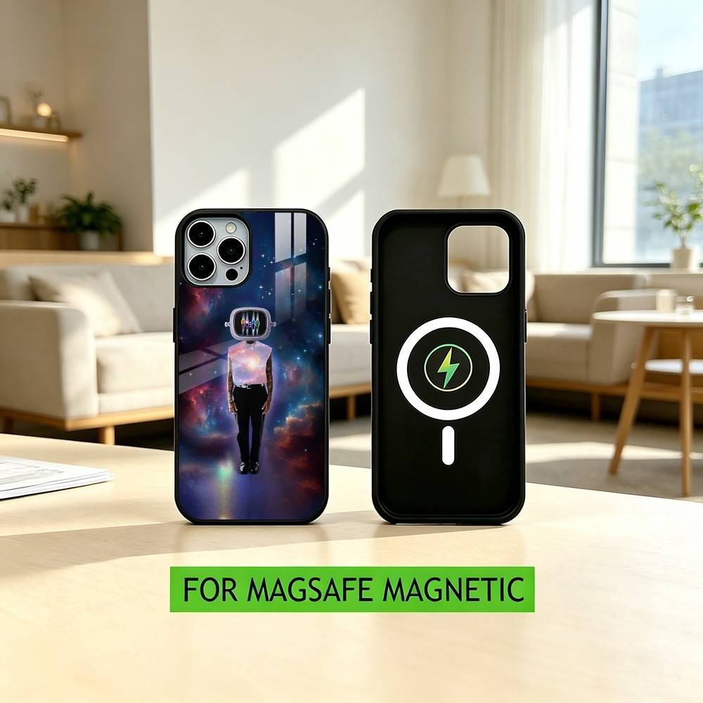 Singer C-Chris Brown R&B Phone Case For iPhone17,16,15,14,13,12,11 Plus,Pro Magnetic with Magsafe Wireless Charging iPhone12