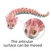 3D-Druck von niedlichen Schlangenmodellen, Niedliche Heimdekorationen, Farbige Tiermodelle, Heimdekorationen