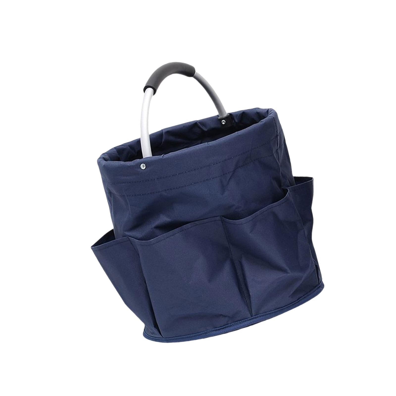 

Складная сумка-органайзер для пикника с внешним карманом, ручкой из ЭВА, брызгозащищенная корзина, корзина для хранения большой вместимости 5