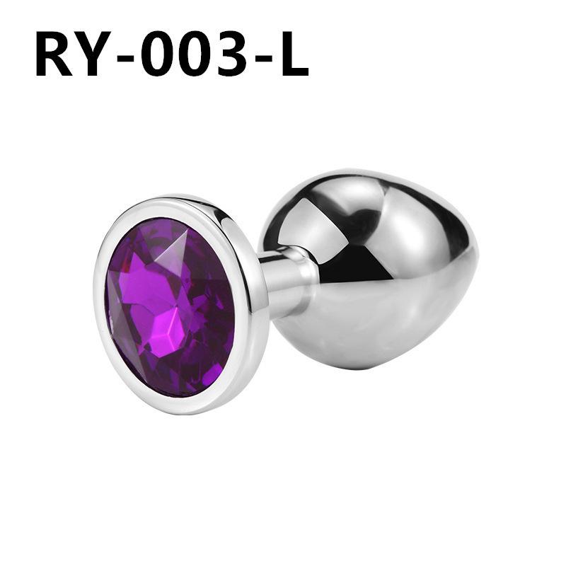 Adult Metal Butt Plug Anal Toy for Flirting & Outdoor Wear