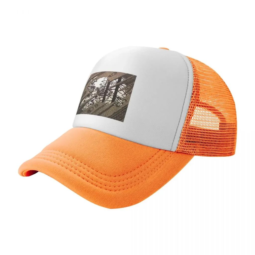 MC Escher  Puddle Baseball Cap Horse Hat Sun Hat For Children Sports Cap sailor cap for men Caps For Men Womens