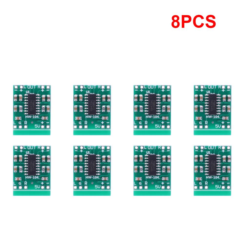 50-1PCS PAM8403 Audio Speaker Sound Amplifier Board Module DC2.5-5.5V 2*3W Mini Power Amplifier Board for Class D Stereo AudioGood product