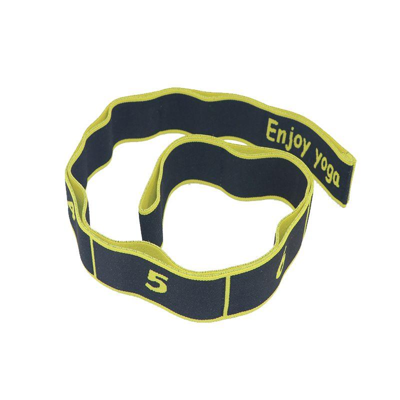 

Yoga Stretch Band Fitness Pull Strap Dance Stretch Band One-Word Horse Latin Dance Kongfu Belt Digital Sectional Stretch Band Text section Yellow 8 paragraphs