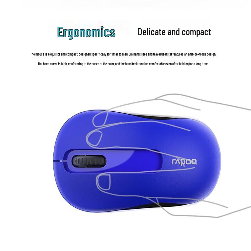 Rapoo M10 PLUS Wireless Optical Office Mouse