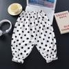 Summer Girls' Lace Pants Versatile Bell Bottoms Baby's Thin Outer Wear Anti-mosquito Pants Bloomers