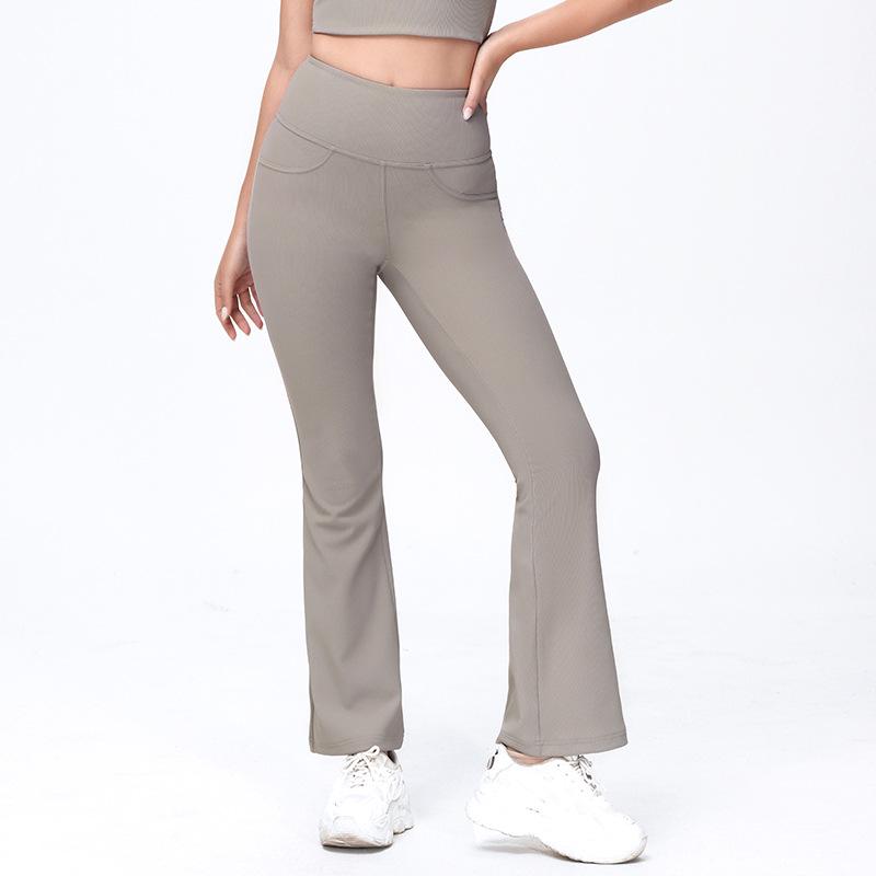Women's High-Waist Yoga Flare Pants - Slimming Sport & Casual Leggings