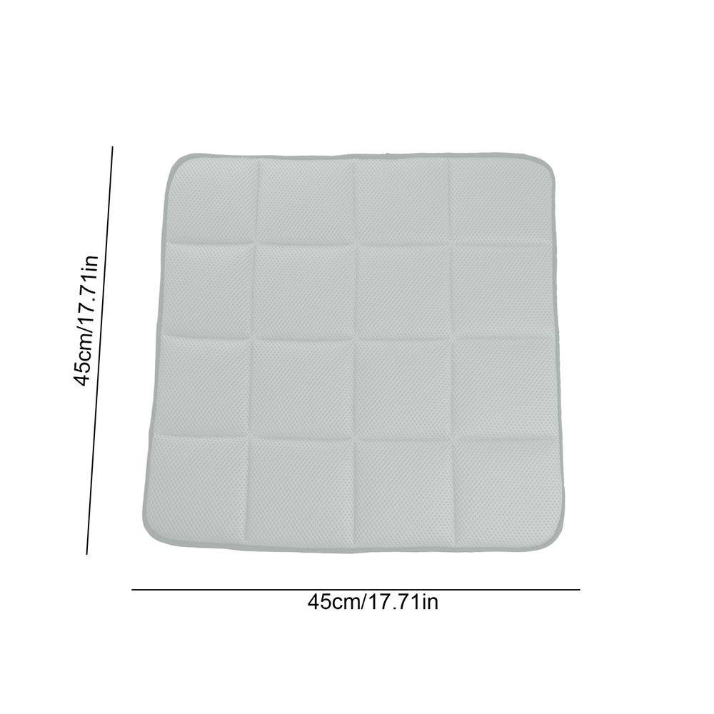 

Подушка для водительского сиденья из бамбукового угля, дышащая сетчатая подушка для автомобиля, удобная подушка для сиденья, аксессуары для автомобиля mesh and charcoal&Four Seasons белый