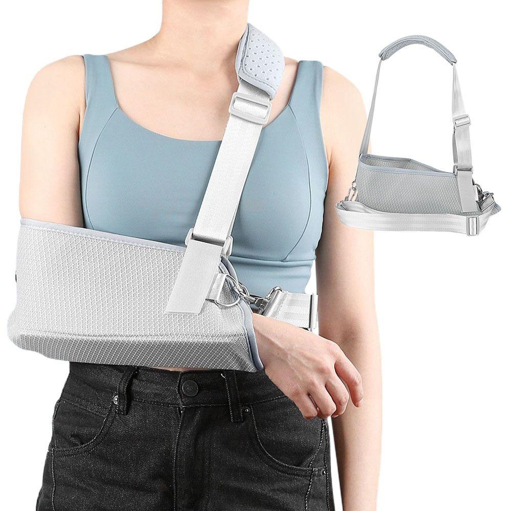 Wrist Support Arm Sling Brace Breathable Wrist Fixed Protector Elbow Support Strap Adult