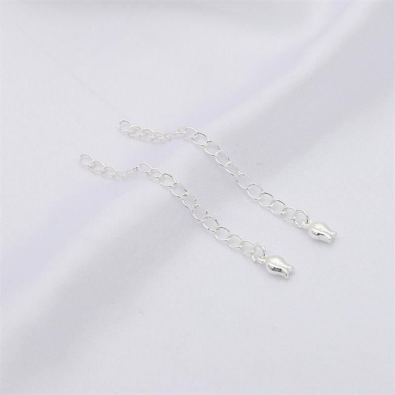 Copper-Plated Gold-Filled Adjustable Extension Chain for Bracelets and Necklaces