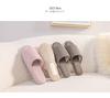Youtiao Silent Open-Toe Indoor Slippers - Breathable Summer Linen for Wood Floors