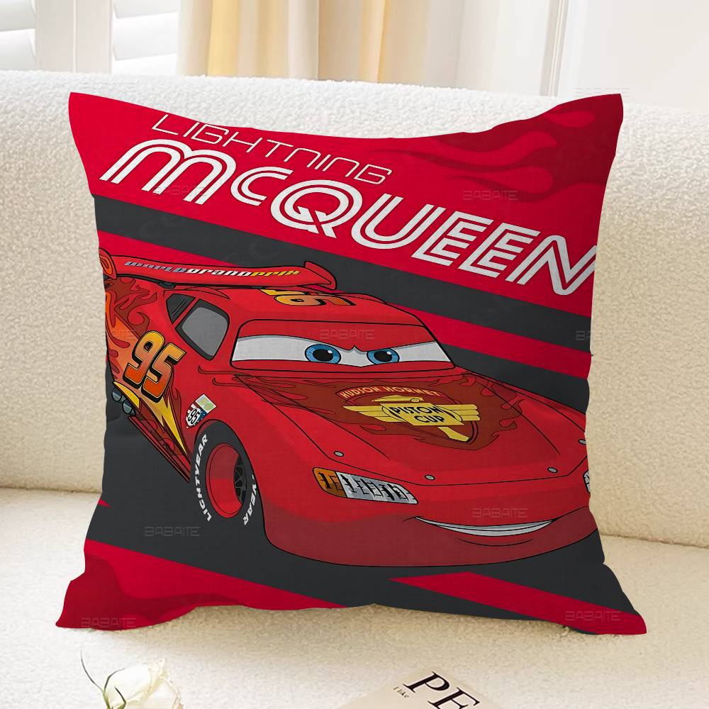 Cartoon Llightning Anime MmcQueen Pillow Cover Sofa Cushion Cover Home Room Decoration Children Gift