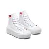 Converse Chuck Taylor All Star Move Comfortable Thick Sole Casual Slip Resistant Durable High Top Canvas Shoes Women Sneakers White 571622C