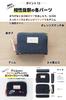 Need Network - Japan's proud denim card case, mini wallet, coin purse, accordion-style, anti-skimming, box-shaped coin purse, indigo blue