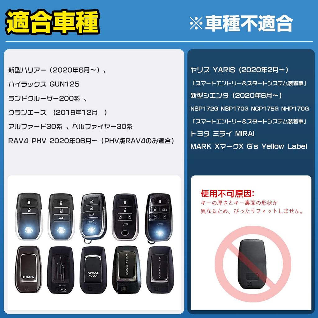 Exclusive for the late Alphard 30 series Alphard Vellfire 30 series late early Toyota smart key case key holder key cover business exclusive dustproof