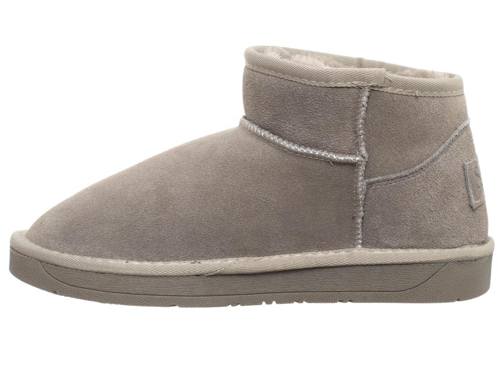 Women' Leather Ankle Boots - Solo Soprani Couture - Scw421P04/53 Hugh Low Taupe 37