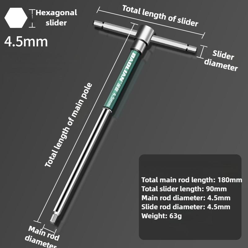 Universal Extended Wrench Tool Multi-function Hex Extended Wrench Tools Automotive Mechanical Workshop Tools Repair Manual Tools