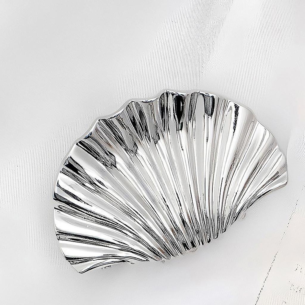 Elegant Gold Metal Shell Hair Claw Clip For Long Hair Women Practical And Stylish Hair Accesories Party Hairpin Headwear