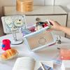 Sweet House Multifunctional Storage Box Spring Tissue Box Desktop Decoration Creative Living Room Remote Control Storage Holder