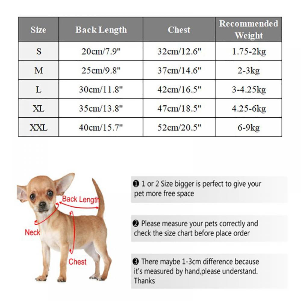Soft Plush Dog Clothes Winter Warm Pet Clothes for Small Medium Dogs Chihuahua Yorkie Costume Cute Puppy Vest Dog Accessories