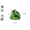 Decor 55mm 42mm Opening Green Glass Lamp Shade Replacement with Reverse or Flat Hole Fitter for Floor Light Table Lamp Cover