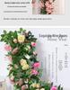 Artificial Rattan Rose Vine for Ceiling & Wall Decor - Wedding & Pipe Covering
