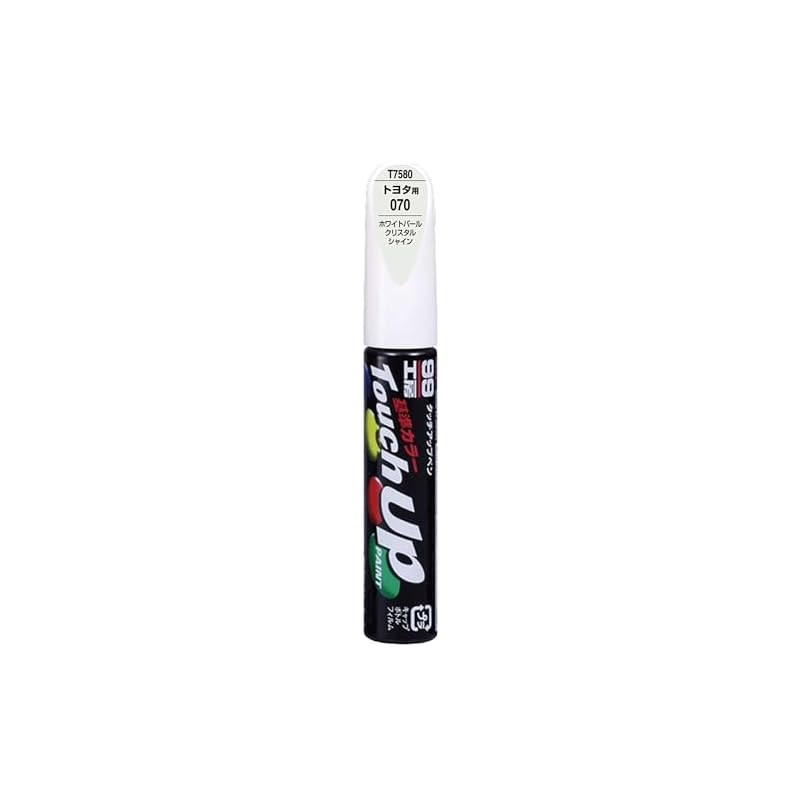 SOFT99 99 Workshop Repair Paint Touch-Up Pen T7580 12ml TOYOTA/LEXUS 070 White Pearl Crystal Shine (for Automotive Paint Repair) 17580