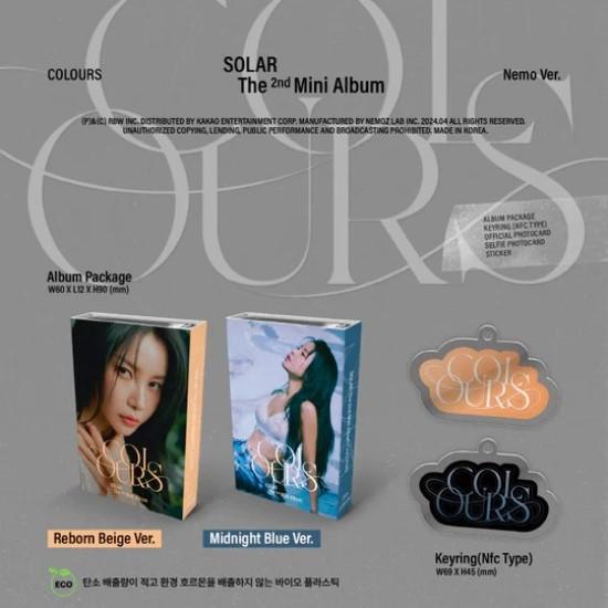 Album SOLAR - [COLOURS] 2nd Mini NEMO