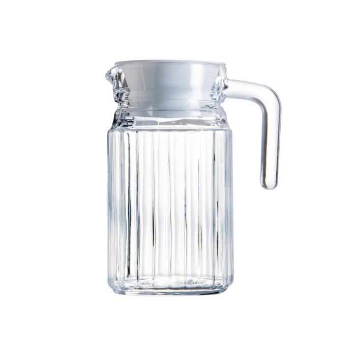 Broc - Luminarc - Quadro - 0.5L - Verre - Plastique - Compatible lave-vaisselle