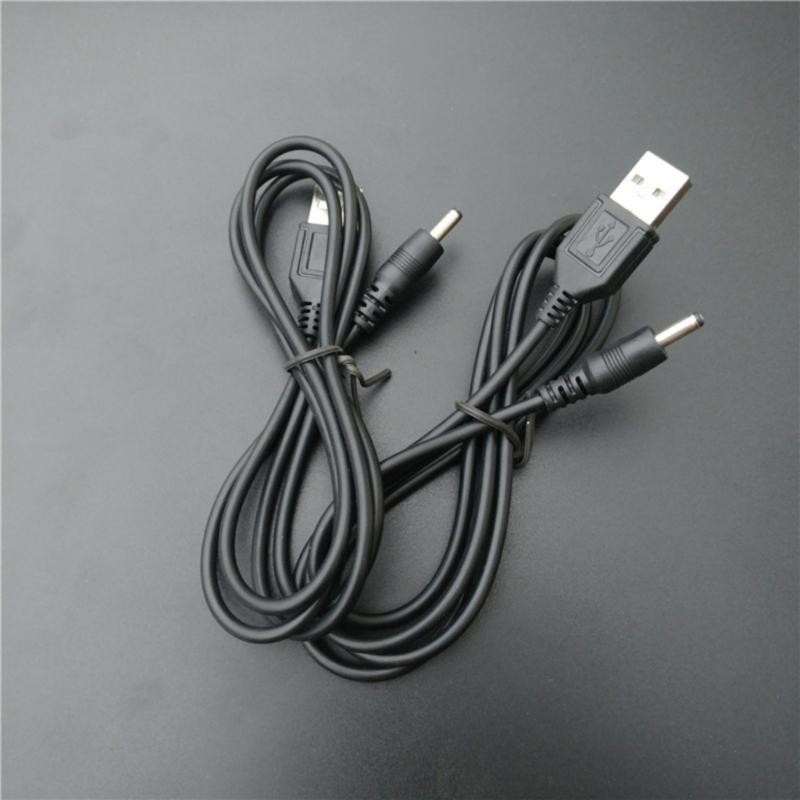 USB To DC5521 Power Cord Portable USB To 5.5x2.1mm Adapter Cable for LED Light, CCTV Cameras, Fan & Remote Control Toy