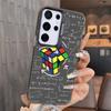 Rubik Cube Formula Spoofs Math Soft Phone Case for Samsung A17 A16 A15 A14 A13 A57 A56 A55 A54 A53 A37 A36 A35 A34 A33 A26 A25 A