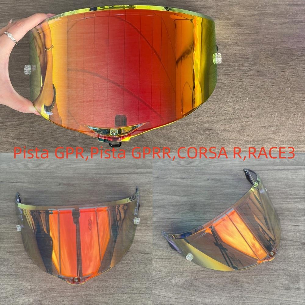 Visiera PISTA per AGVPista GPR,Pista GPRR,CORSA R,RACE3 Scudo Facciale Accessori Casco Moto