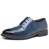 Scarpe Brogue Oxford da Uomo Classiche Stringate Scarpe Eleganti Formali in Nero Marrone Cuoio Blu Navy per Lavoro Matrimonio Ufficio Comode