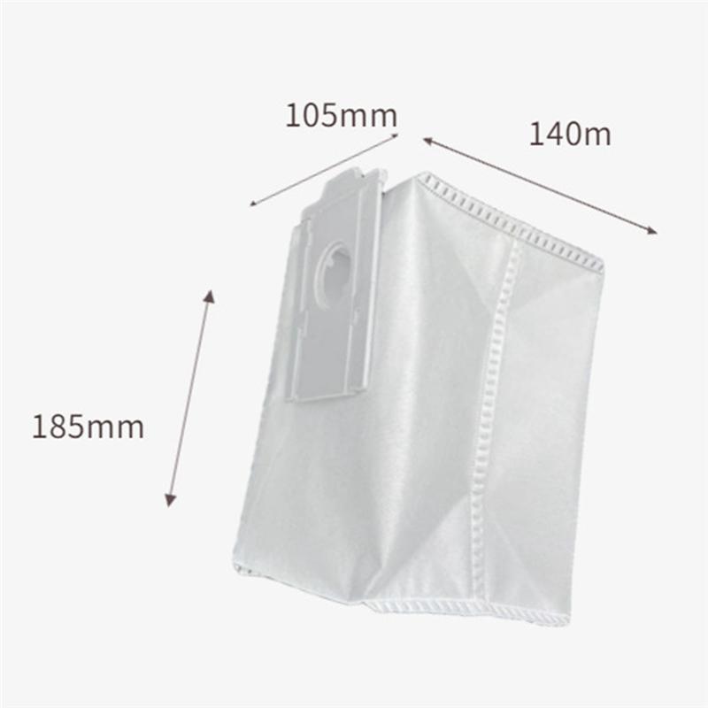 B69A 6PCS Dust Bags Accessories For  Jet Bot AI+VCA-RDB95 Clean Station Vacuum Bag