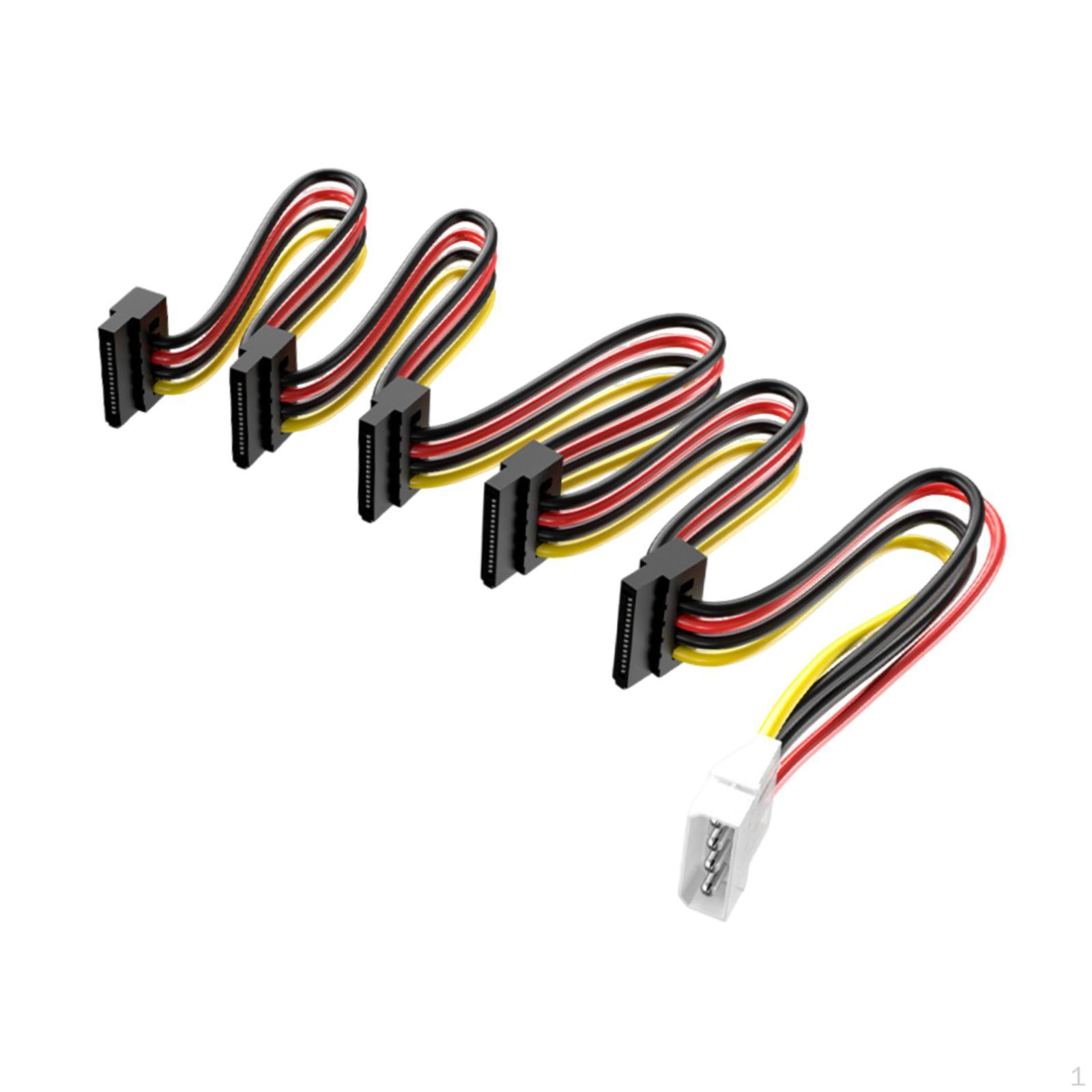 

Splitter Cable Power Adapter Sturdy Practical Reliable Performance Heavy Duty Easy to Install