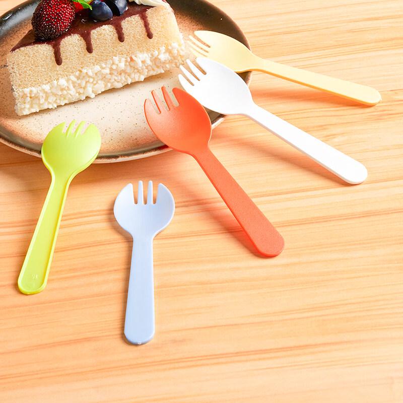 Individually Wrapped Plastic Fork Spoons