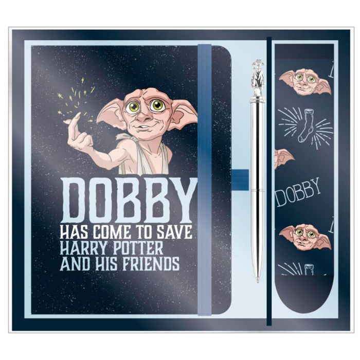 Set De Papeterie - Cerdá - Harry Potter Dobby - Couleur Bleu - Pour Enfants - Fournitures Scolaires