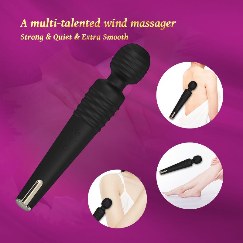 New Magnetic Charging Big AV Stick Adult Products Sex Orgasm Sex Toys Super Vibration Vibrator For Women
